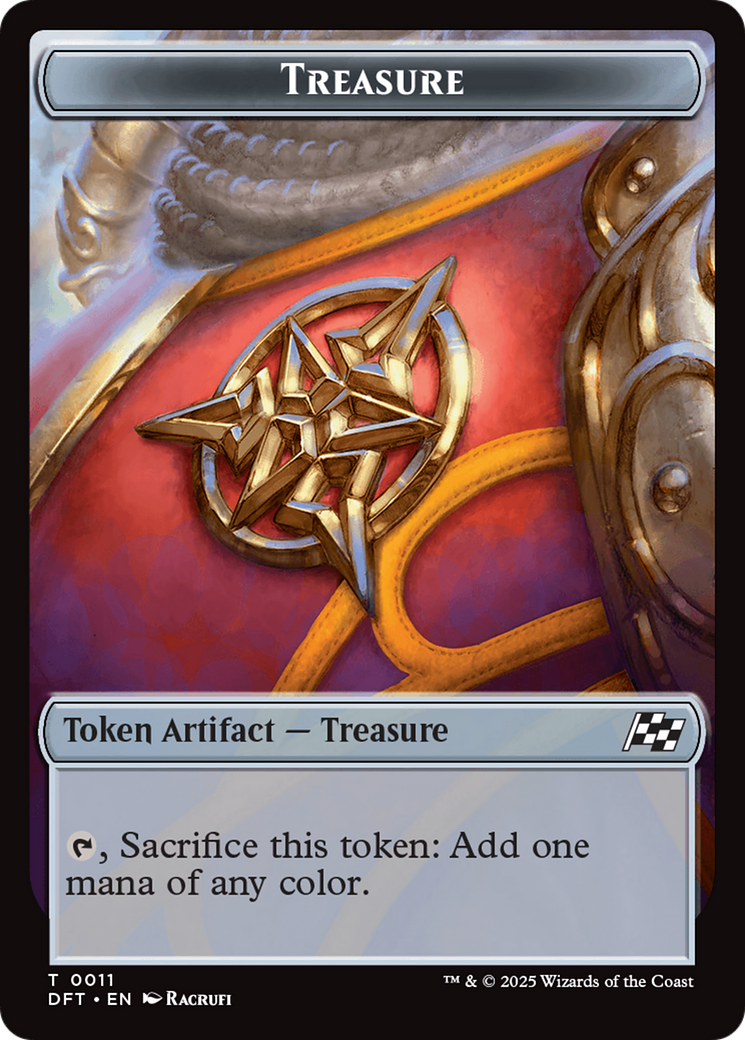 Thopter (0009) // Treasure Double-Sided Token [Aetherdrift Tokens] - Destination Retro