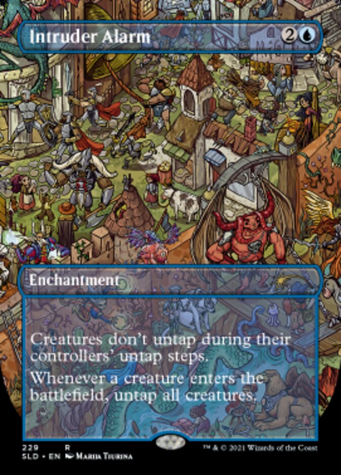 Intruder Alarm (Borderless) [Secret Lair Drop Series] - Destination Retro