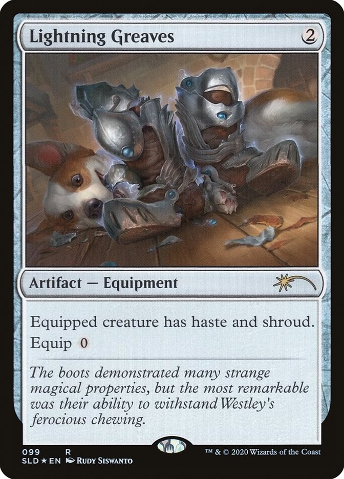 Lightning Greaves [Secret Lair Drop Series] - Destination Retro