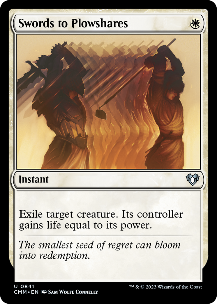 Swords to Plowshares [Commander Masters] - Destination Retro