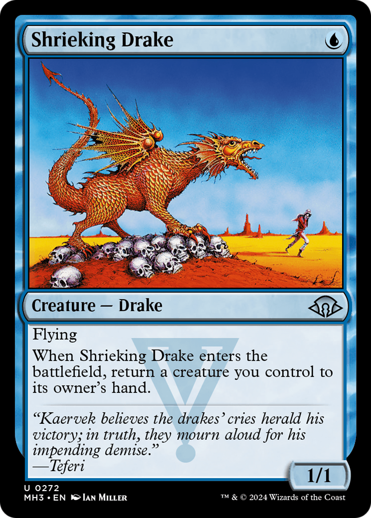Shrieking Drake [Modern Horizons 3] - Destination Retro
