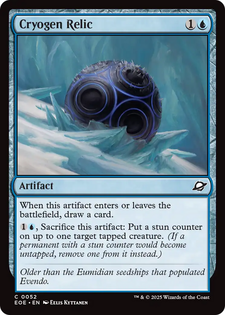 Cryogen Relic [Edge of Eternities] - Destination Retro