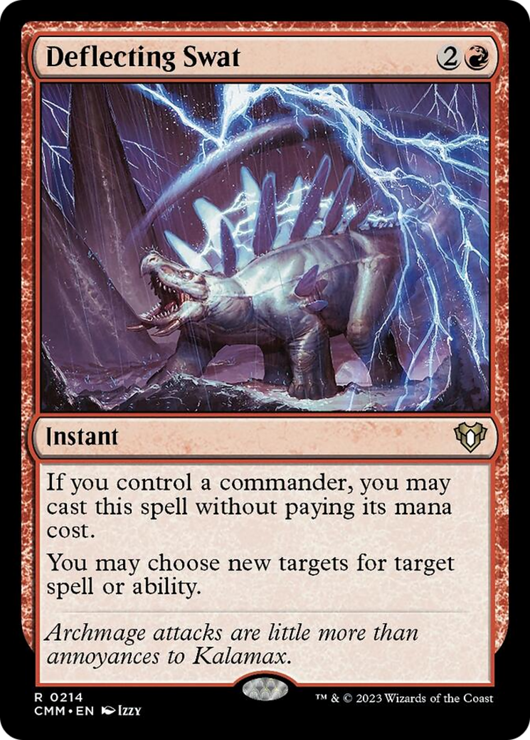 Deflecting Swat [Commander Masters] - Destination Retro