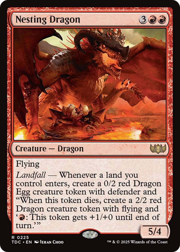 Nesting Dragon [Tarkir: Dragonstorm Commander] - Destination Retro