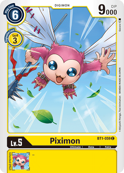 Piximon [BT1-059] [Release Special Booster Ver.1.0] - Destination Retro