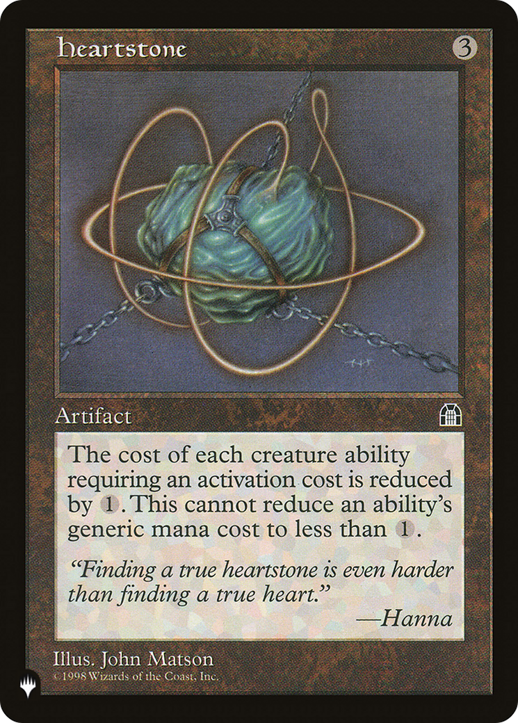 Heartstone [The List] - Destination Retro