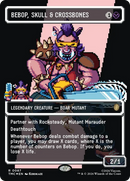 Bebop, Skull & Crossbones (Borderless) (Surge Foil) [Teenage Mutant Ninja Turtles Commander] - Destination Retro