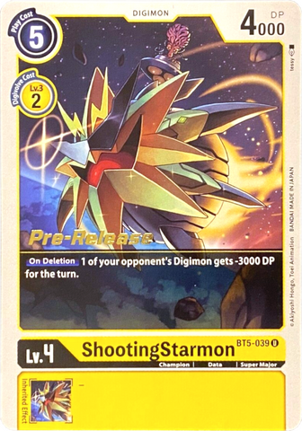 ShootingStarmon [BT5-039] [Battle of Omni Pre-Release Promos] - Destination Retro