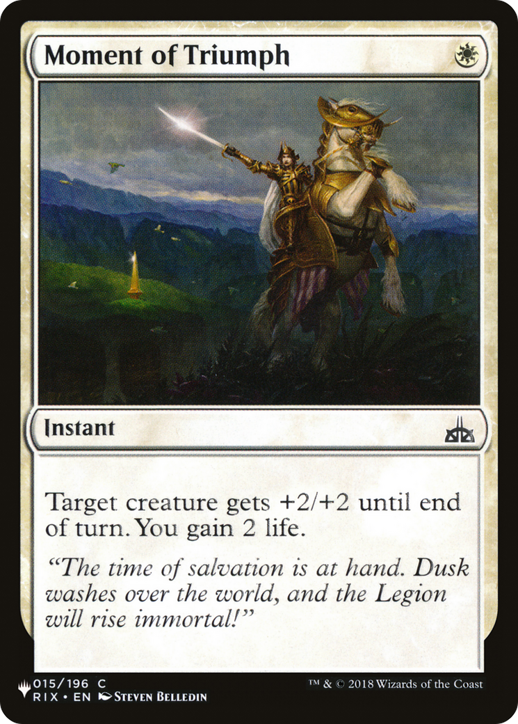 Moment of Triumph [The List] - Destination Retro