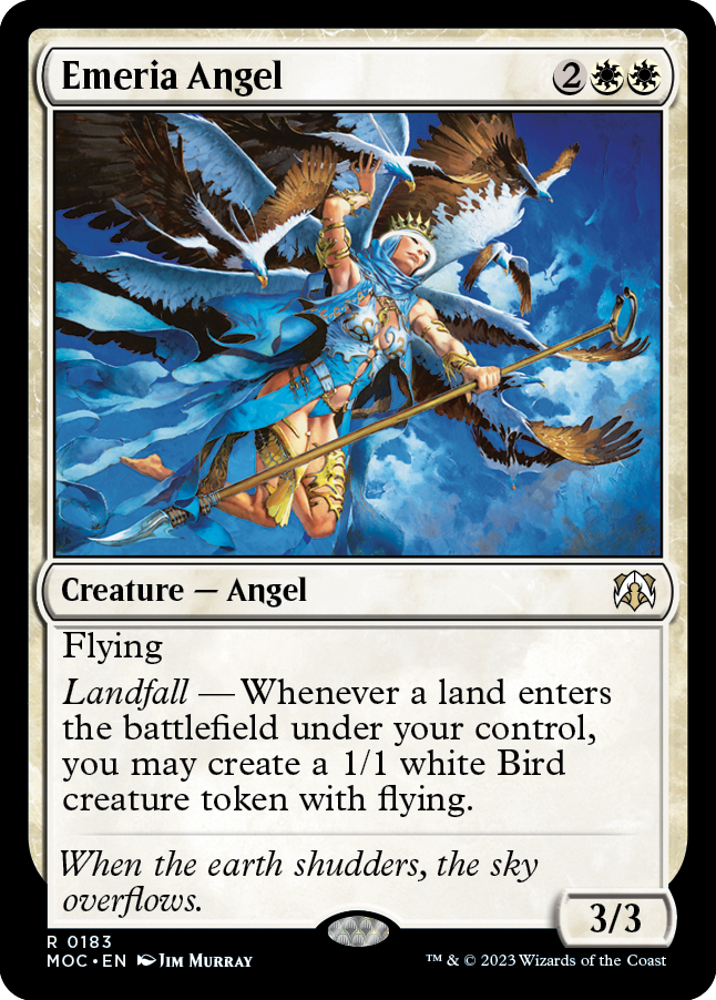 Emeria Angel [March of the Machine Commander] - Destination Retro