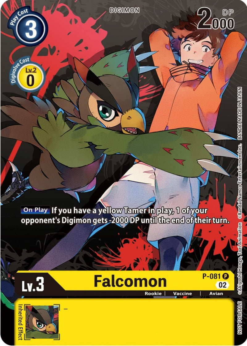 Falcomon [P-081] (Tamer Party Vol.7) [Promotional Cards] - Destination Retro