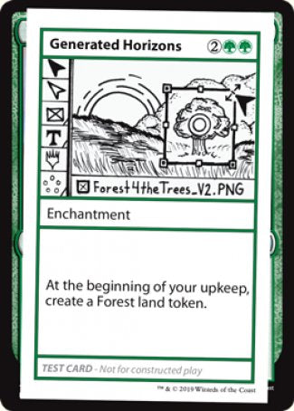 Generated Horizons (2021 Edition) [Mystery Booster Playtest Cards] - Destination Retro