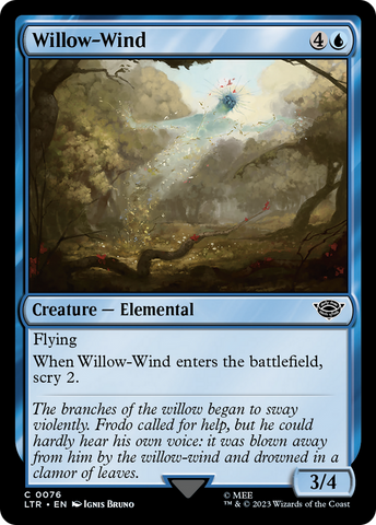 Willow-Wind [The Lord of the Rings: Tales of Middle-Earth] - Destination Retro