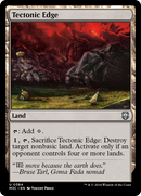 Tectonic Edge (Ripple Foil) [Modern Horizons 3 Commander] - Destination Retro