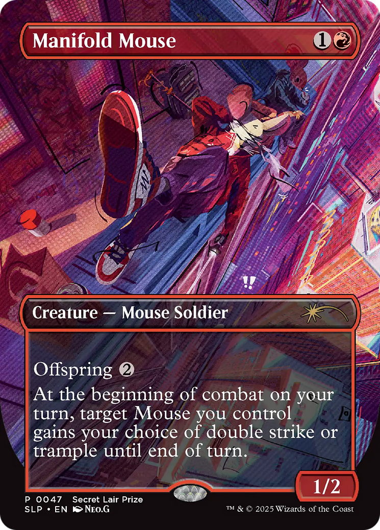 Manifold Mouse [Secret Lair Showdown] - Destination Retro