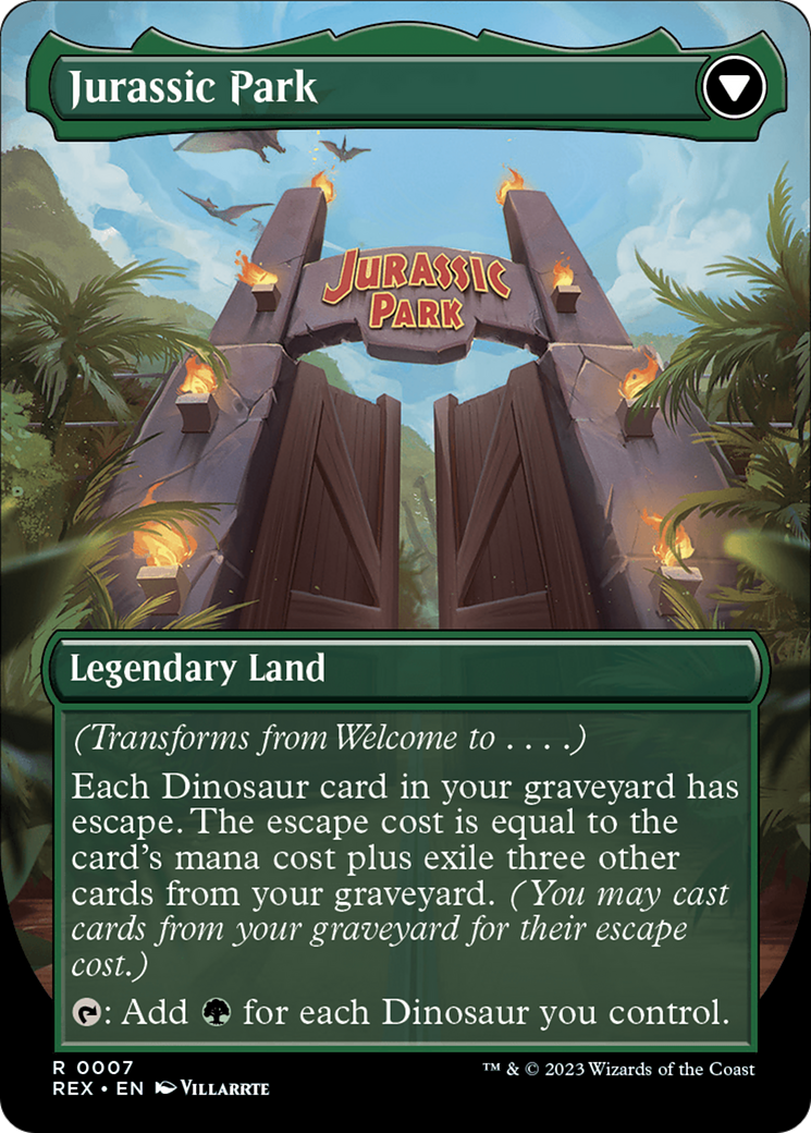 Welcome to... // Jurassic Park [Jurassic World Collection] - Destination Retro