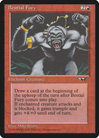 Bestial Fury (Fists Raised) [Alliances] - Destination Retro