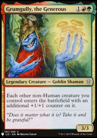 Grumgully, the Generous [The List] - Destination Retro