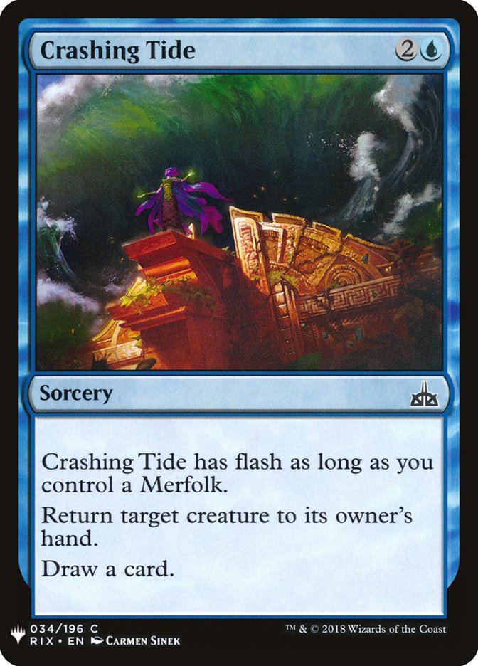 Crashing Tide [Mystery Booster] - Destination Retro