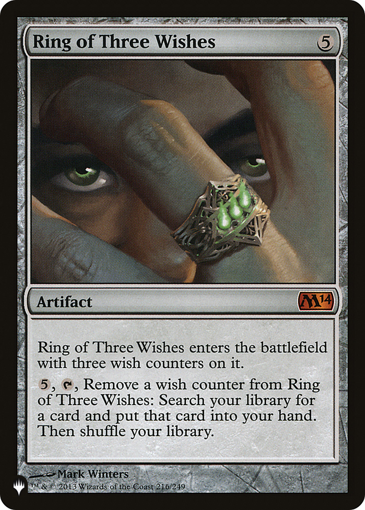 Ring of Three Wishes [The List] - Destination Retro