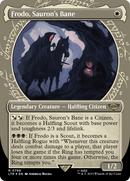 Frodo, Sauron's Bane (Showcase) (Surge Foil) [The Lord of the Rings: Tales of Middle-Earth] - Destination Retro