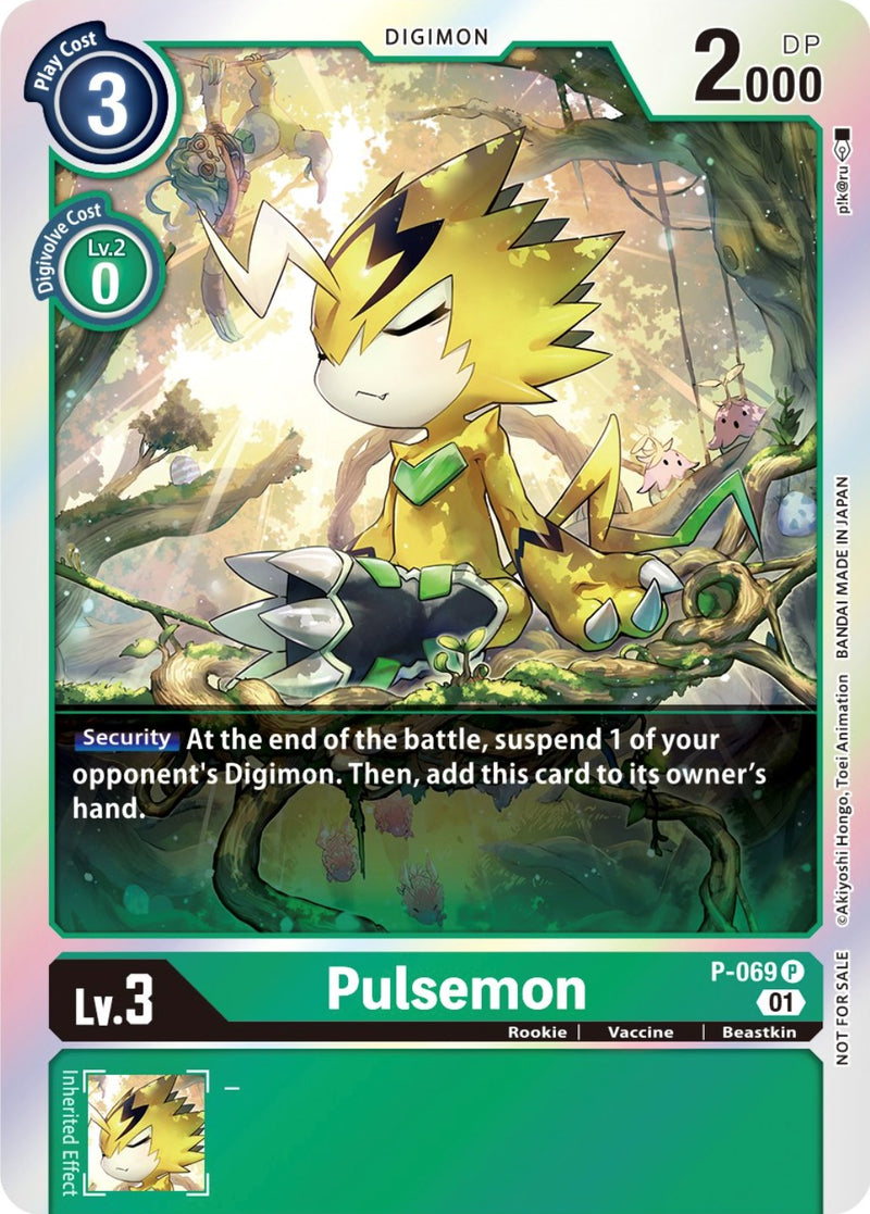 Pulsemon [P-069] (Limited Card Pack) [Promotional Cards] - Destination Retro