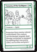 Frenemy of the Guildpact (2021 Edition) [Mystery Booster Playtest Cards] - Destination Retro