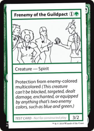 Frenemy of the Guildpact (2021 Edition) [Mystery Booster Playtest Cards] - Destination Retro