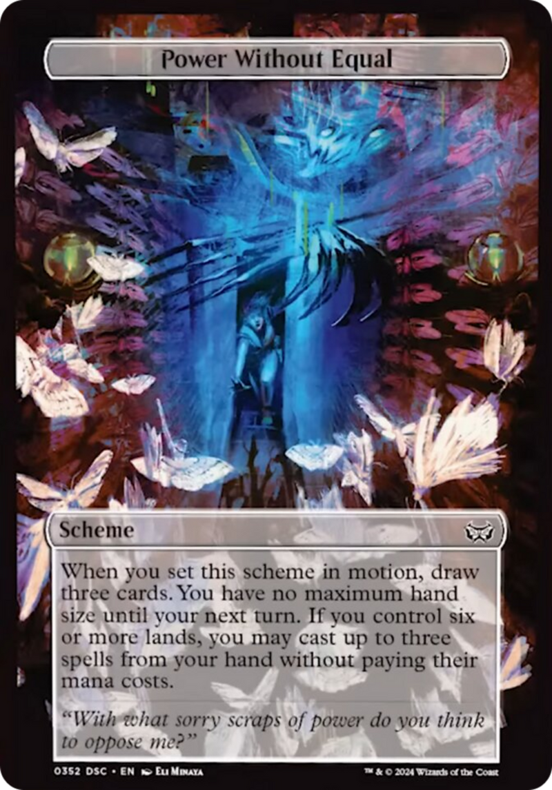 Power Without Equal (Full Art) [Duskmourn: Archenemy] - Destination Retro