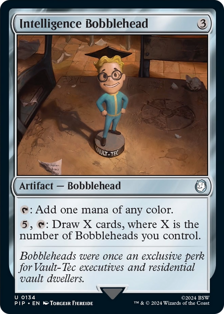 Intelligence Bobblehead [Fallout] - Destination Retro