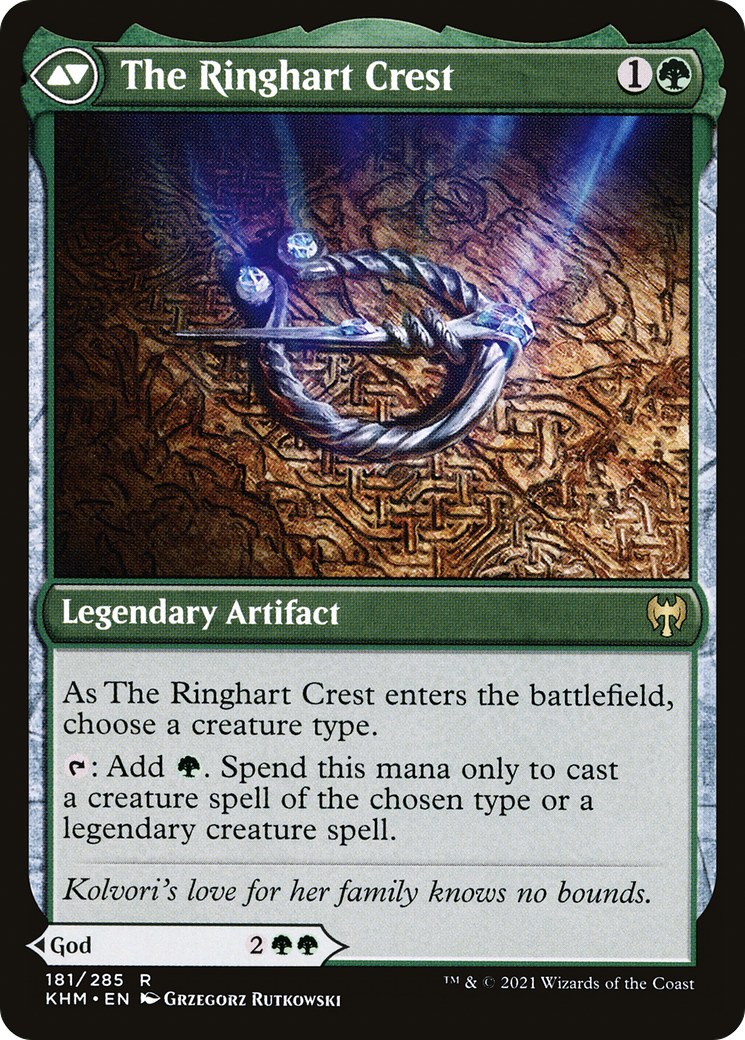 Kolvori, God of Kinship // The Ringhart Crest [Secret Lair: From Cute to Brute] - Destination Retro
