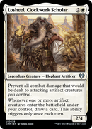 Losheel, Clockwork Scholar [Commander Masters] - Destination Retro