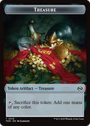 Experience // Treasure Double-Sided Token [Tarkir: Dragonstorm Commander Tokens] - Destination Retro