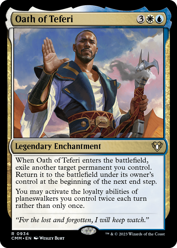 Oath of Teferi [Commander Masters] - Destination Retro