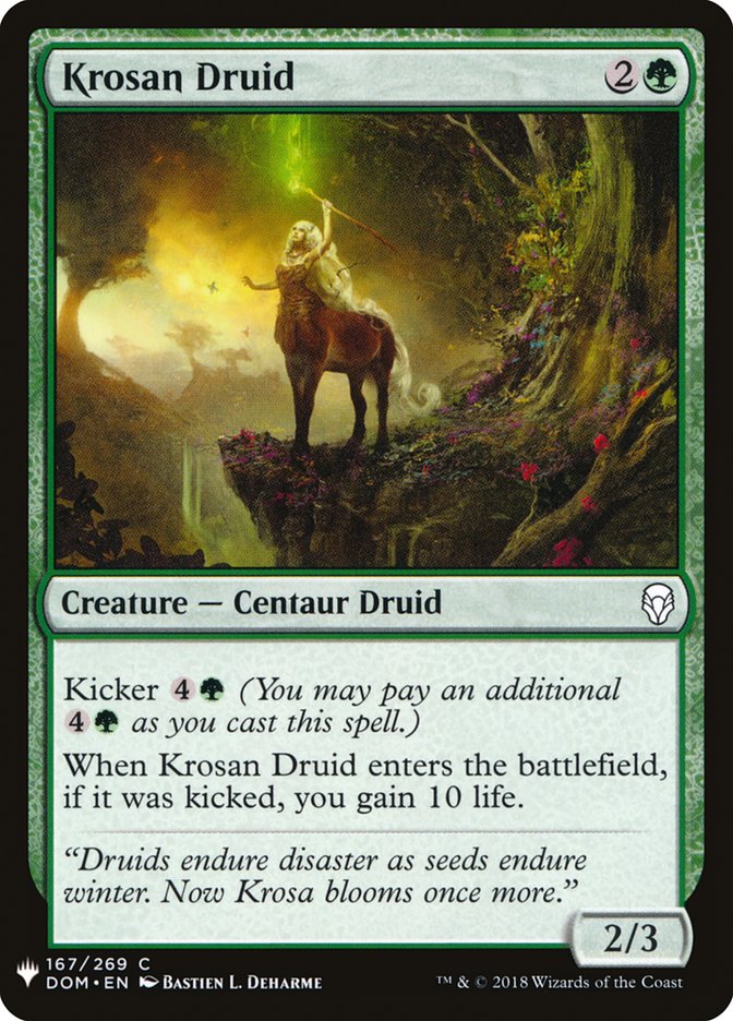 Krosan Druid [Mystery Booster] - Destination Retro