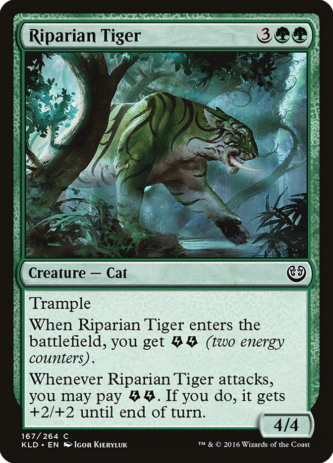 Riparian Tiger [Kaladesh] - Destination Retro