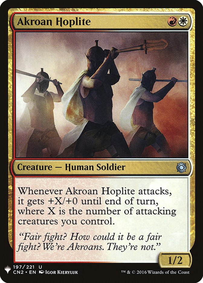 Akroan Hoplite [Mystery Booster] - Destination Retro