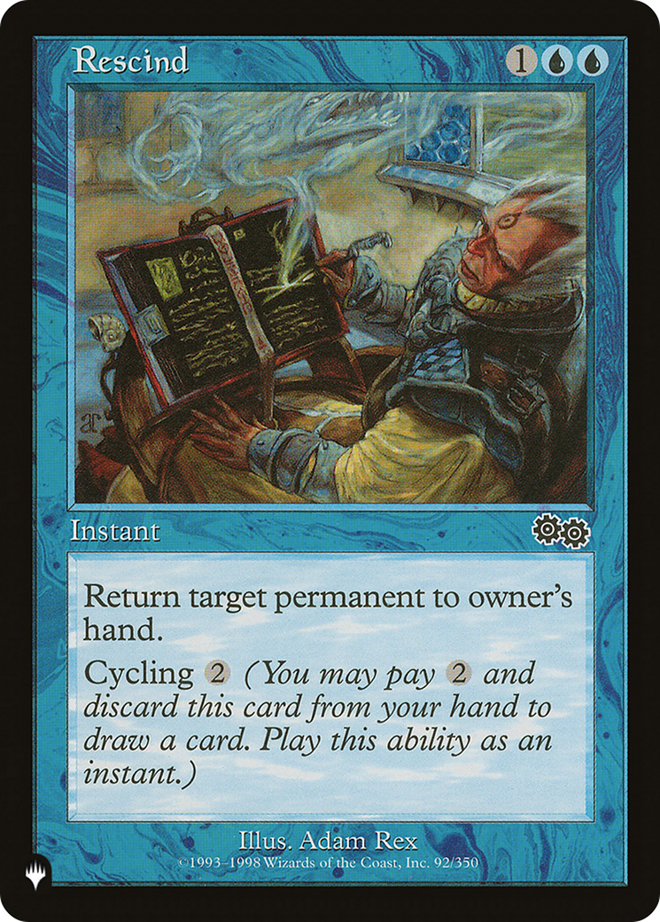 Rescind [The List] - Destination Retro