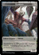 Eldrazi // Angel (4) Double-Sided Token [March of the Machine Commander Tokens] - Destination Retro