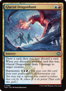 Glacial Dragonhunt [Tarkir: Dragonstorm] - Destination Retro