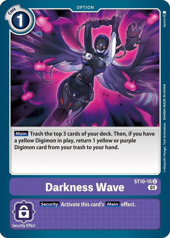 Darkness Wave [ST10-15] [Starter Deck: Parallel World Tactician] - Destination Retro