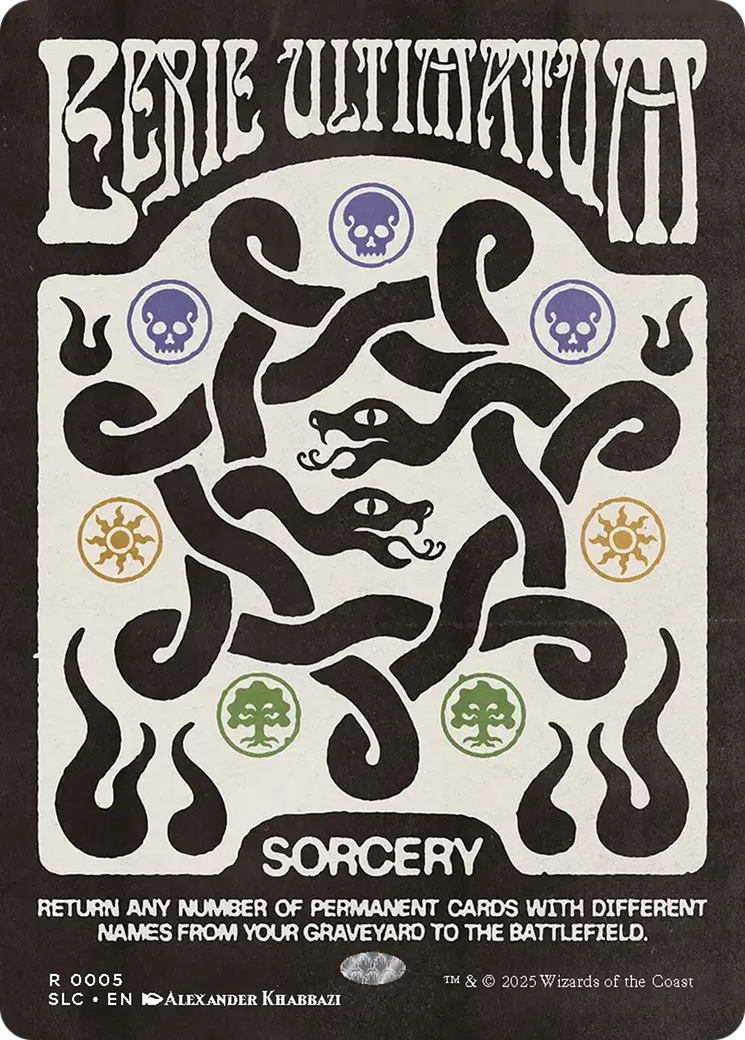 Eerie Ultimatum [Secret Lair Countdown Kit] - Destination Retro