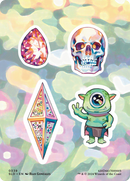 Sticker Sheet (0339) [Secret Lair Drop Series] - Destination Retro