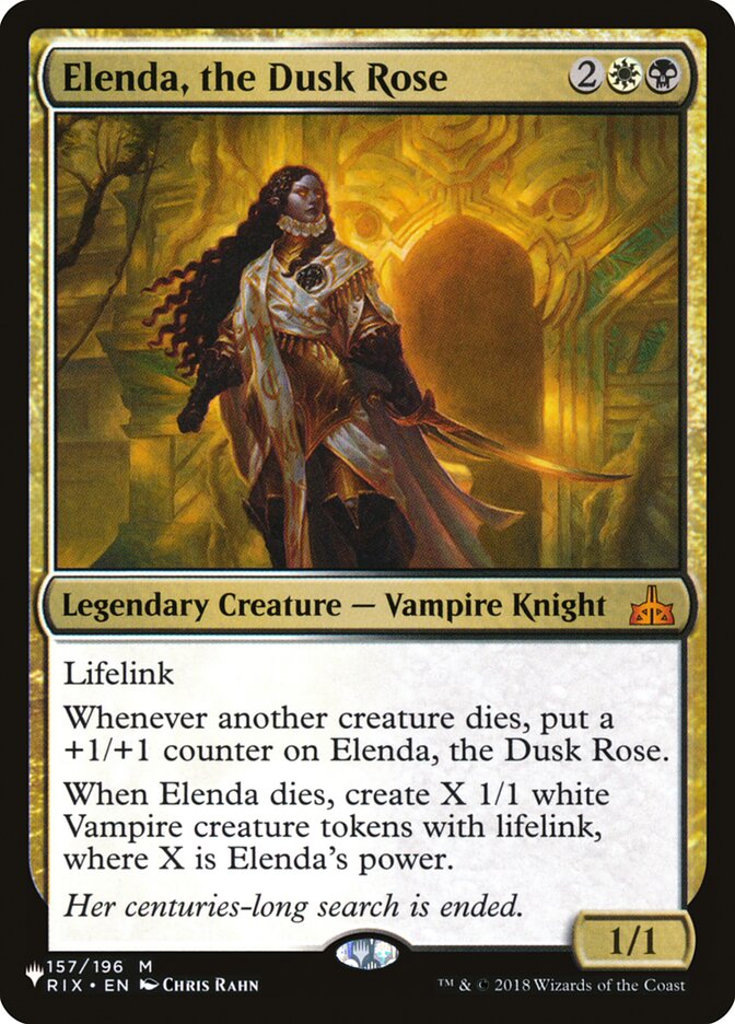Elenda, the Dusk Rose [The List] - Destination Retro
