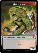 Thopter // Graveborn Double-Sided Token [Commander Masters Tokens] - Destination Retro