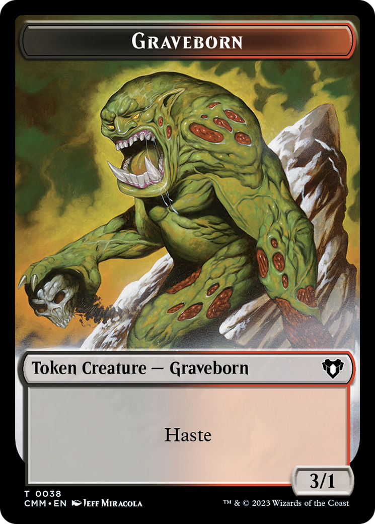 Thopter // Graveborn Double-Sided Token [Commander Masters Tokens] - Destination Retro