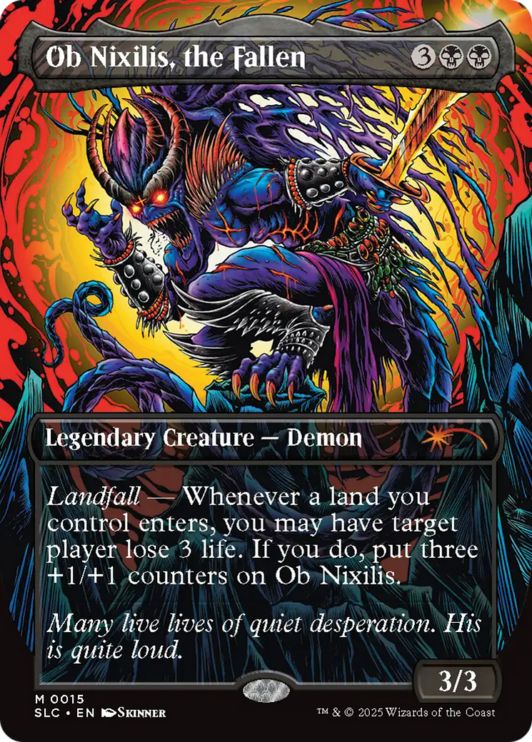 Ob Nixilis, the Fallen [Secret Lair Countdown Kit] - Destination Retro