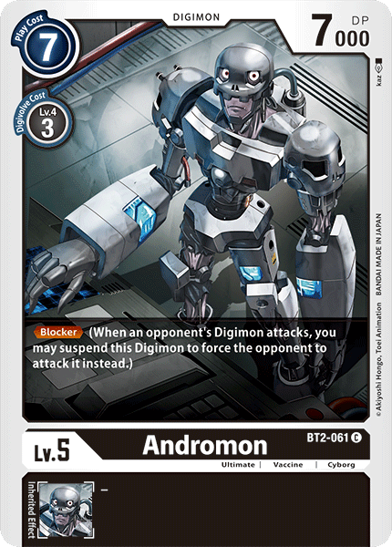 Andromon [BT2-061] [Release Special Booster Ver.1.0] - Destination Retro