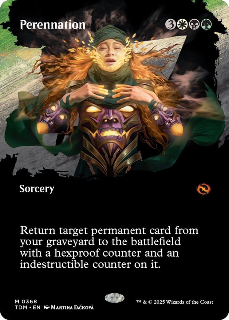 Perennation (Borderless) [Tarkir: Dragonstorm] - Destination Retro