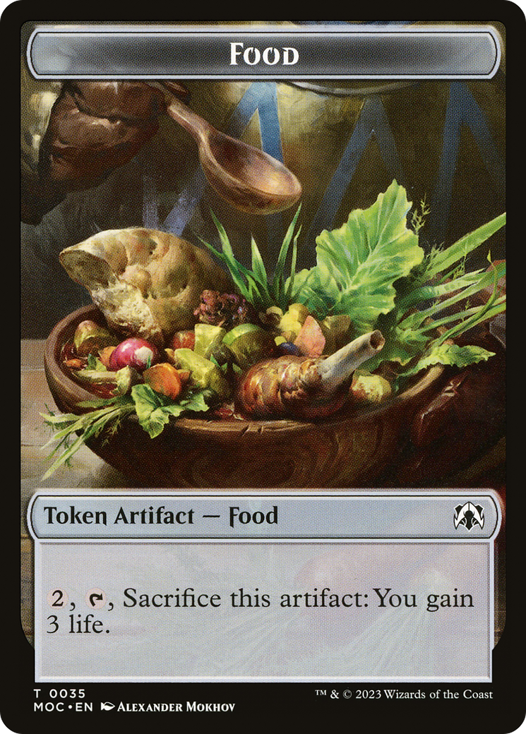 Food Token [March of the Machine] - Destination Retro